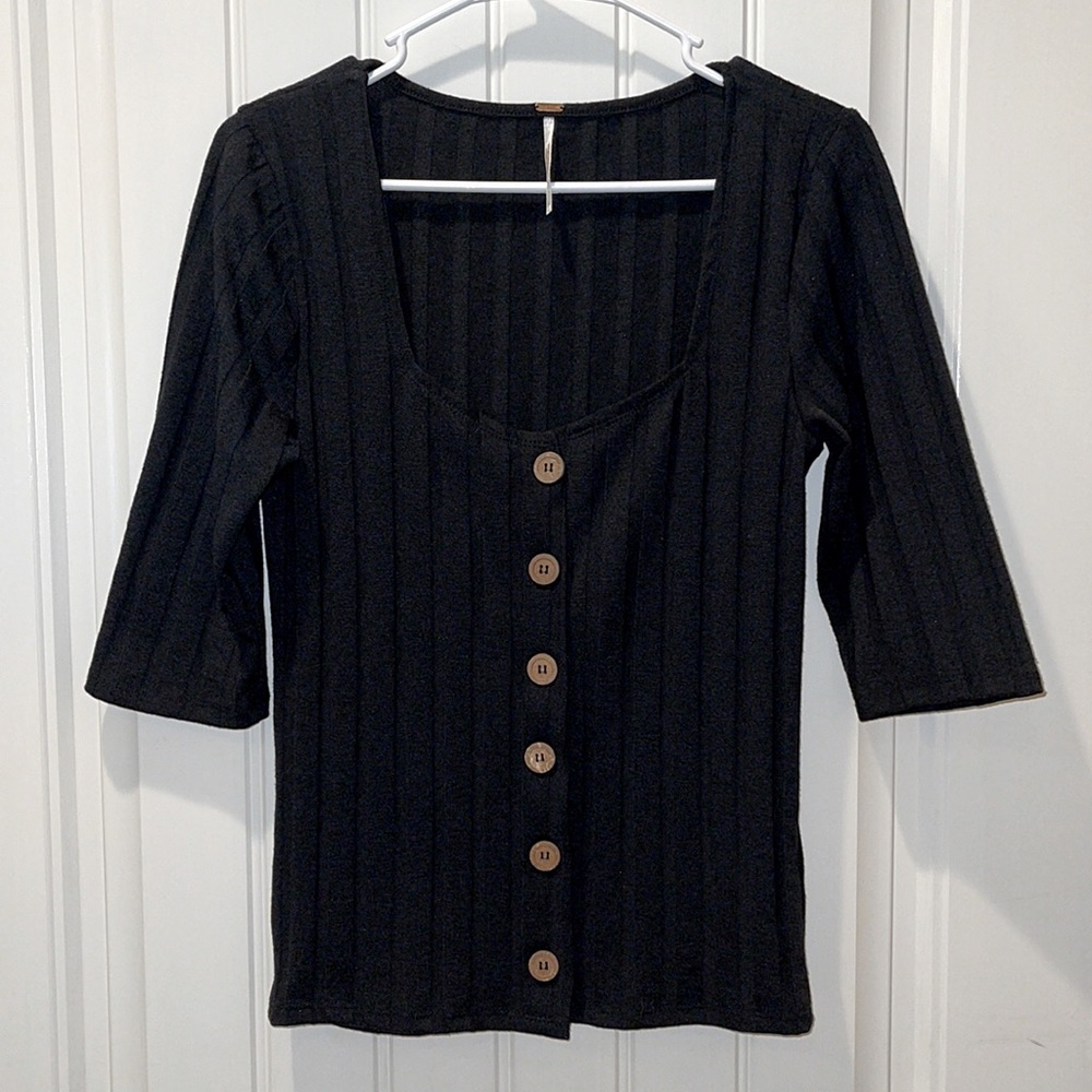 Free People Central Park top size L